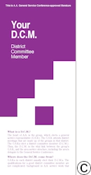 F-12 Your D.C.M. - District Committee Member F-12 Your D.C.M. - District Committee Member