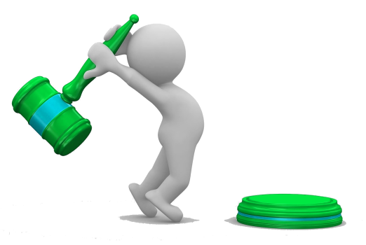 Swing the gavel Image