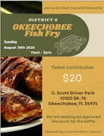 Okeechobee Fish Fry flyer