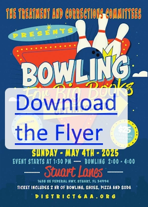 Bowling for Big Books flyer